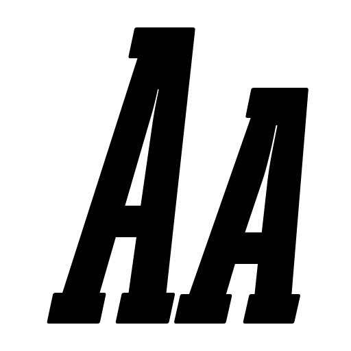 Bigplace Caps Font icon