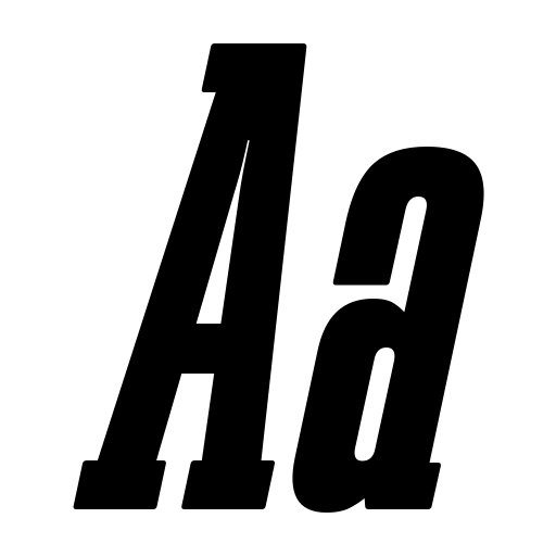 Bigplace Font icon