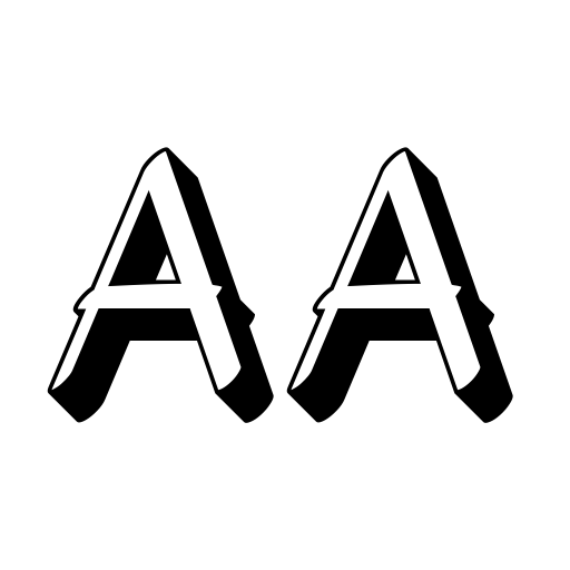 Bigshado Font icon