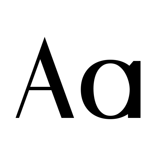 Biliner Meclan Demo Font icon