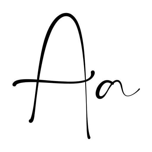 Billastim Personal Use Only Font icon