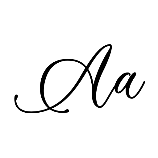 Billion Calligraphy - Personal Use Font icon