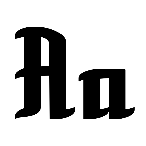 Billionaire Font icon