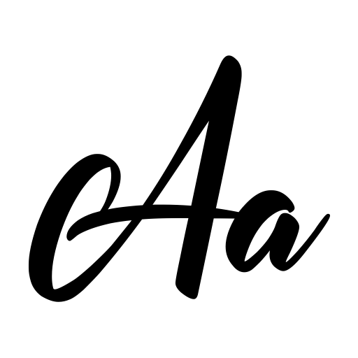 Billionthine Personal Use Only Font icon