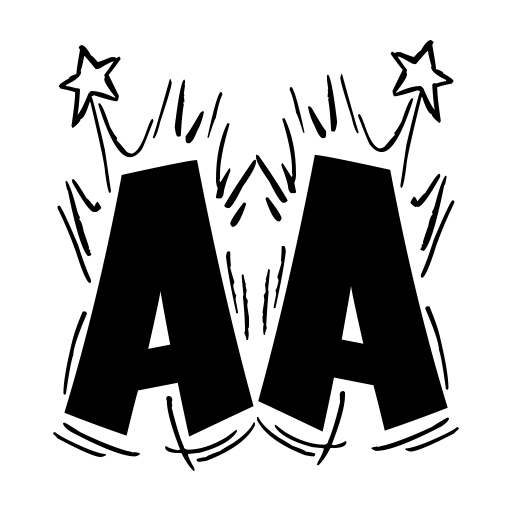 Bing Bam Boum Font icon