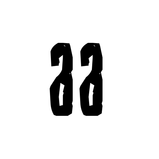 Biohazard Font icon