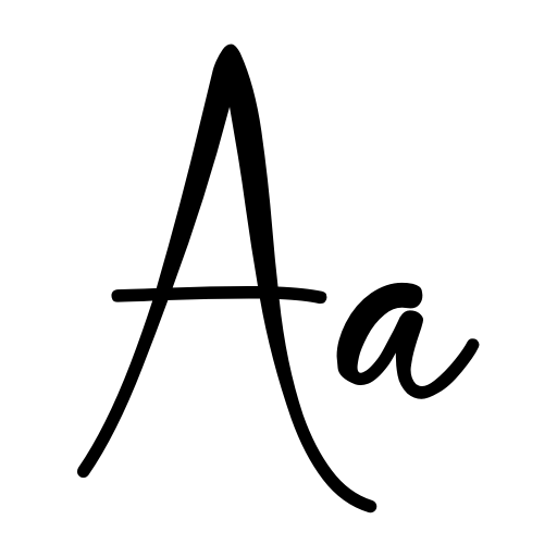 Biolina Larasita - Personal Use Font icon