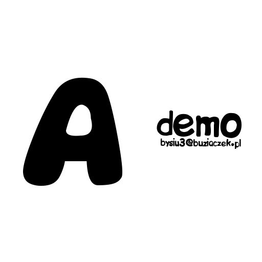 bipDEMO Font preview