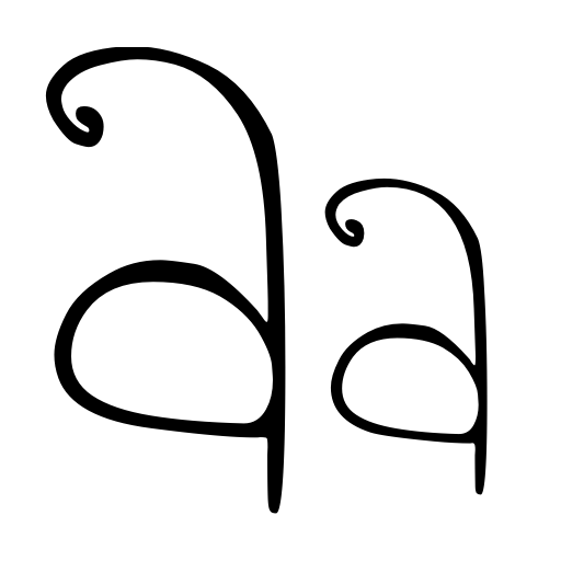 Bird Symphony Font icon