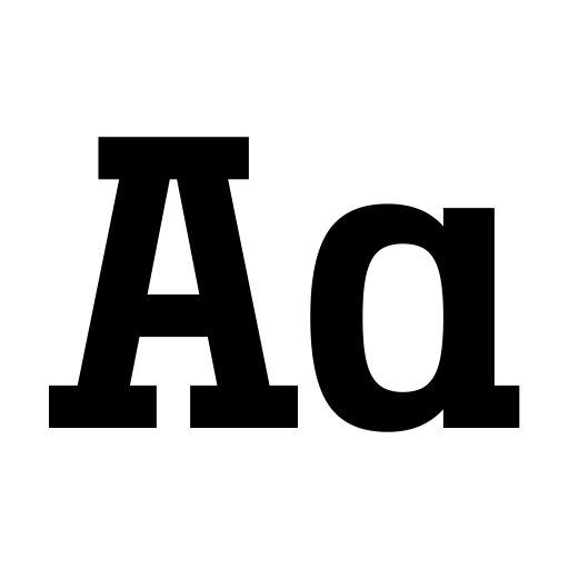 Birdwood Trial Font icon