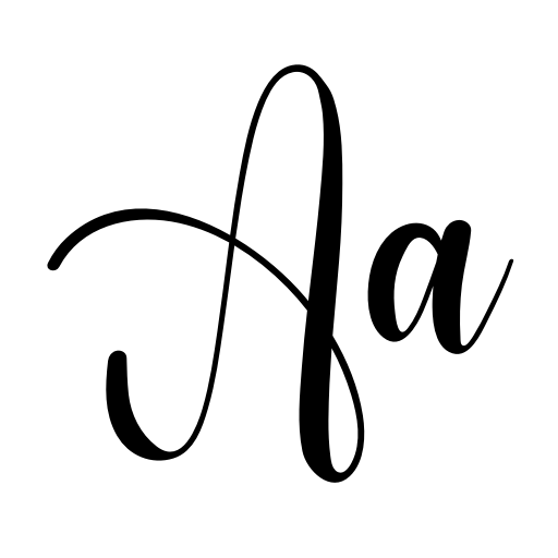 Birthday Font icon