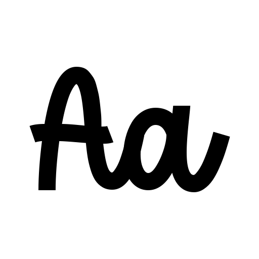 Birthday Font icon