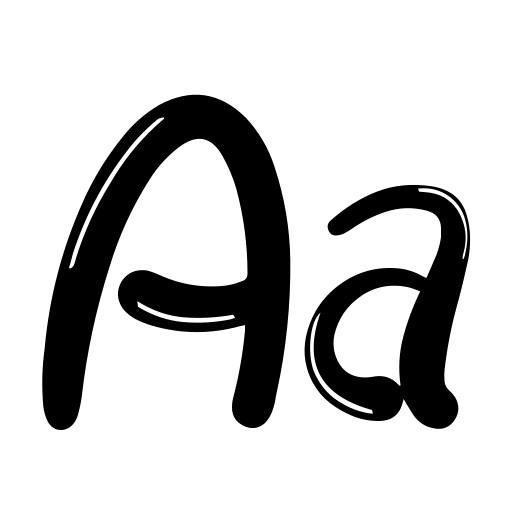 Birthday Party Font icon