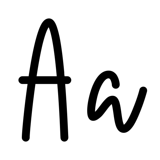 Birthday Party Font icon