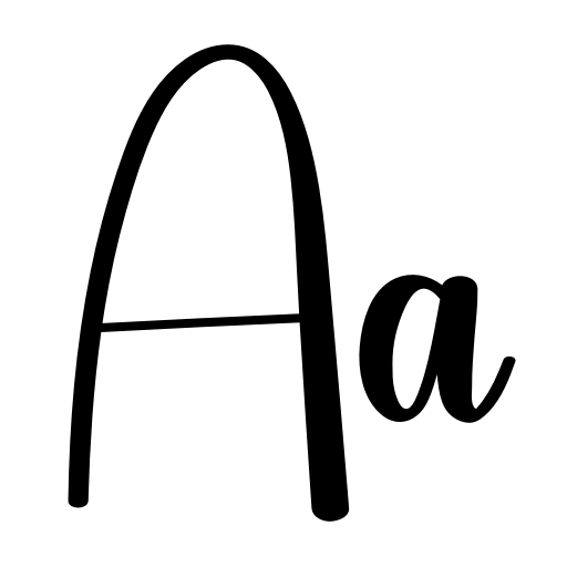 Birthday Valentine Font icon