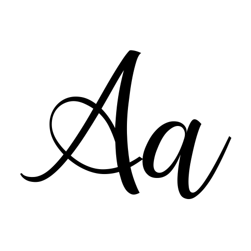 Birthday Font icon