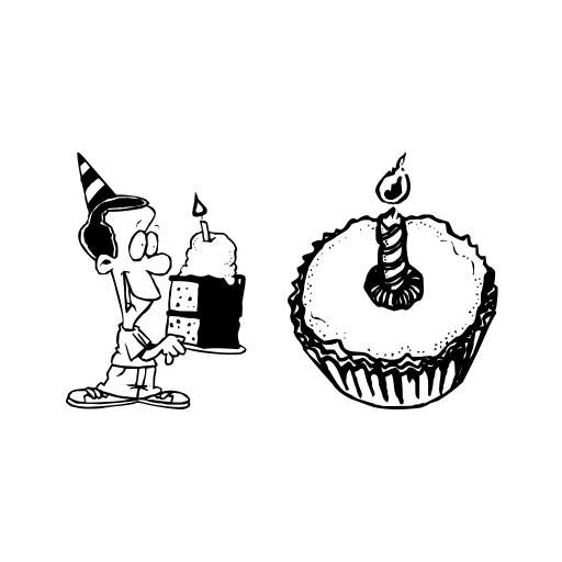 Birthdaze Font icon