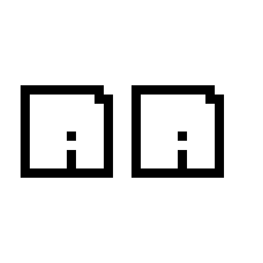 Bit Outline Font icon