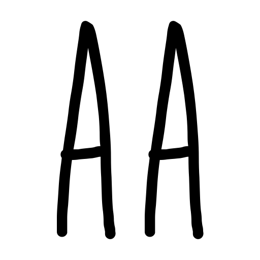 Bite _ Bullet Font icon