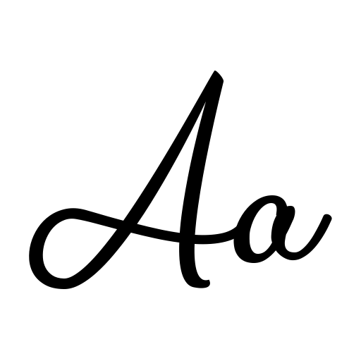 Bite Chocolate Font icon