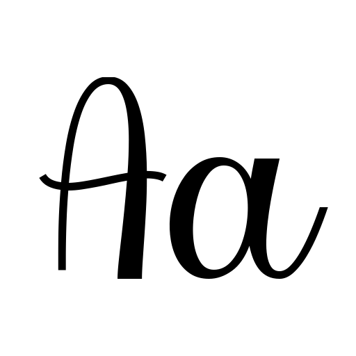 Bitgette Script Font icon