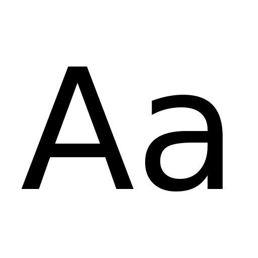 Bitstream Vera Sans Font icon