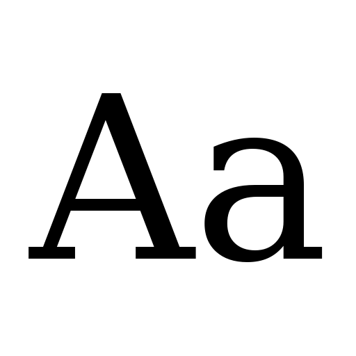 Bitstream Vera Serif Font icon