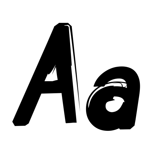 Bitume Font icon