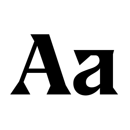 Blaak Regular PERSONAL USE Font icon