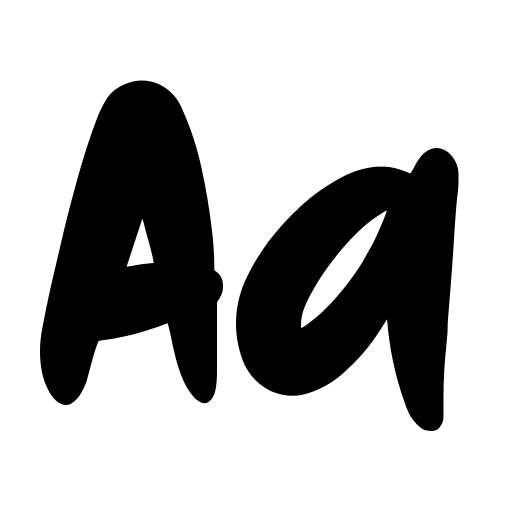 Black Archer Font icon