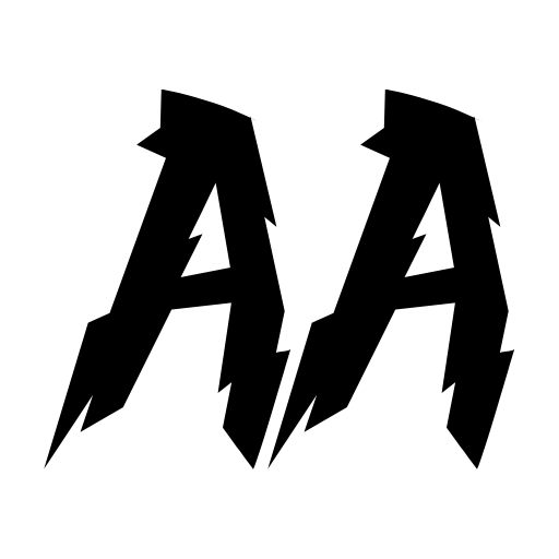 Black Bird Font icon