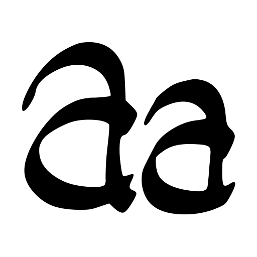 Black_Biscuit Font icon