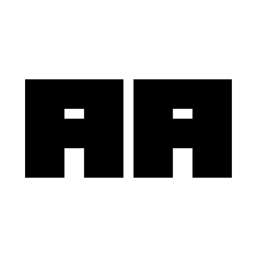Black bison Font icon