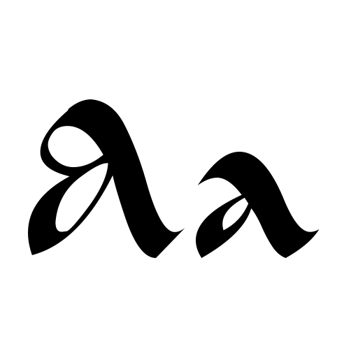 Black Bunny Font icon