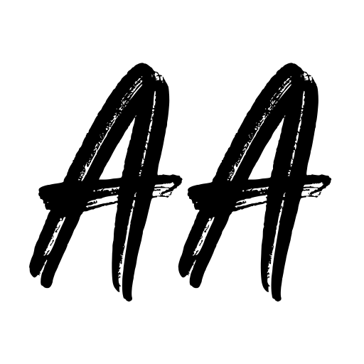 Black Butter Personal Use Font icon