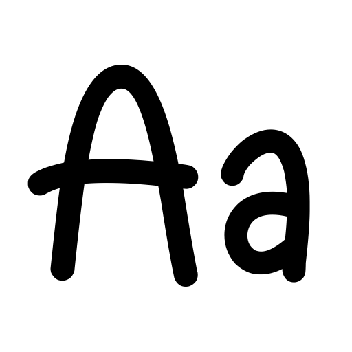 Black Butter Font icon