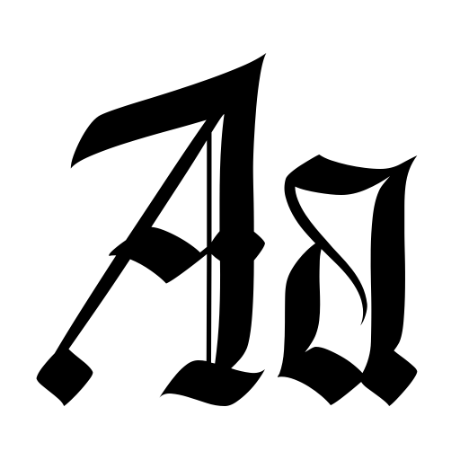 Black Callig Font icon