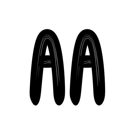 Black Canvas Font icon
