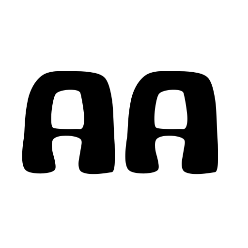 Black Carrot Font icon