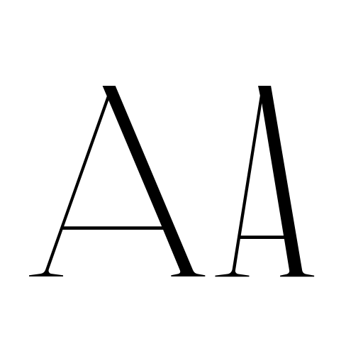 Black Champ Demo Font icon