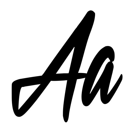 Black Chocolate Font icon