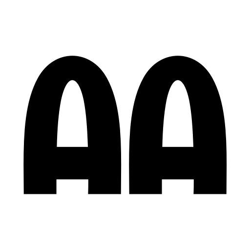 Black Chocolate Font icon