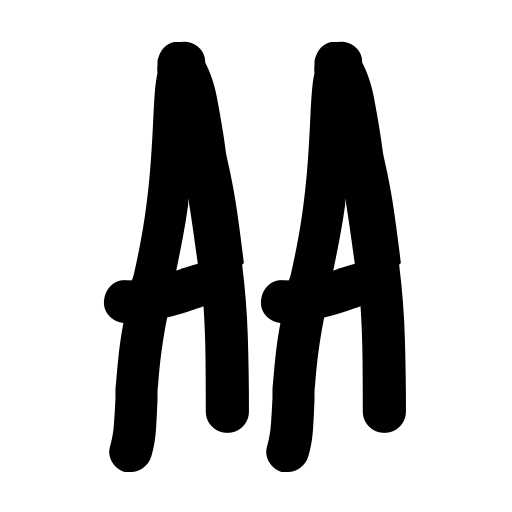 Black Cleng Font icon