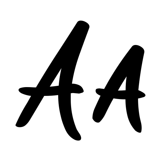 BLACK COBRA Font icon