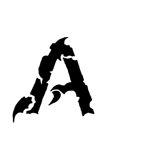 black dogma Font icon
