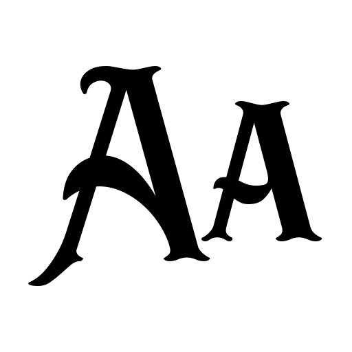 Black Drama Font preview