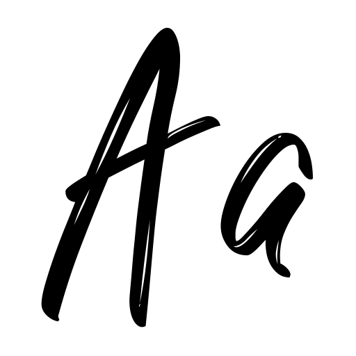 Black Eagle Font icon