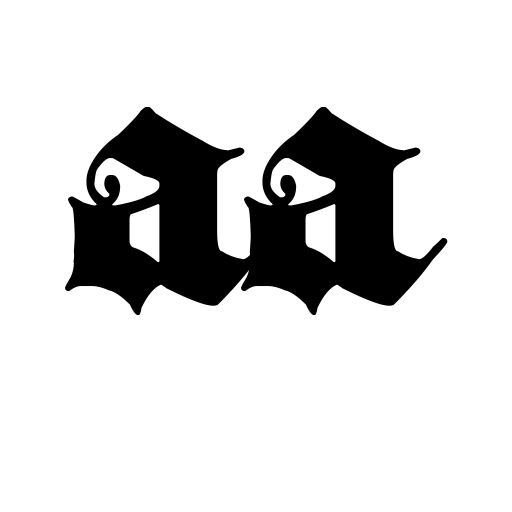 Black Empire Font icon