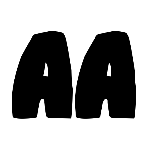 Black Extreme Calipso Club Font icon