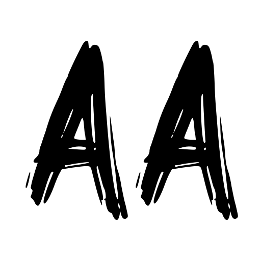 Black Flores FREE Font icon